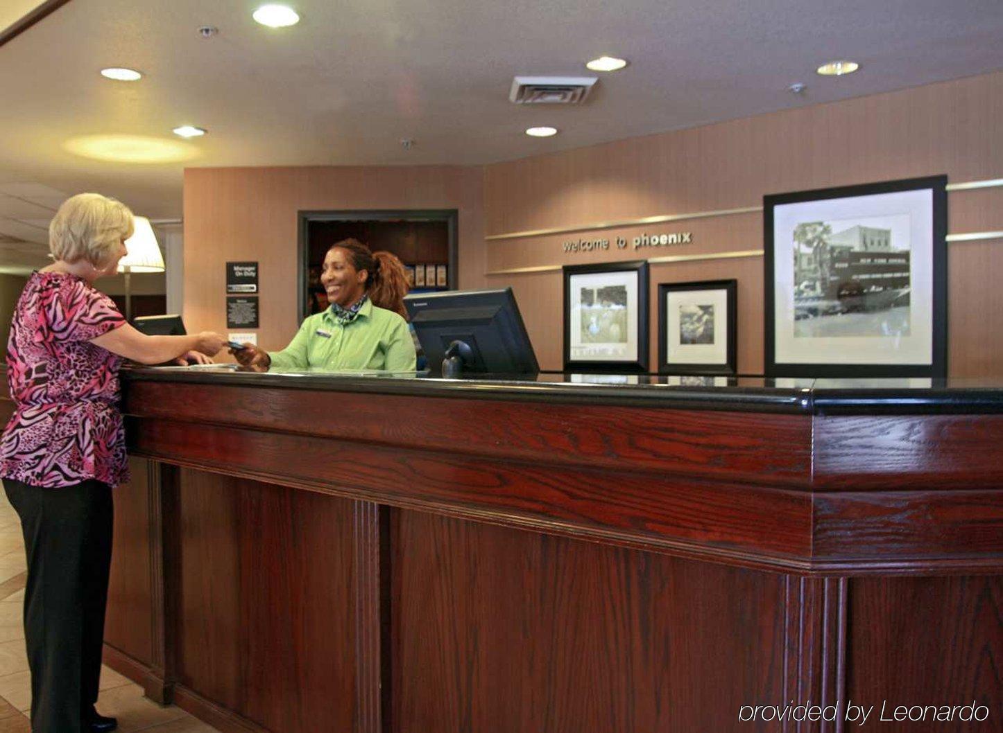 Hampton Inn Phoenix Airport North Inreriör bild
